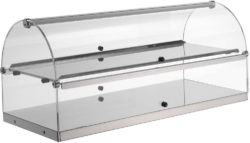 011-BN82 – Vetrina neutra 2 Piani 80 cm